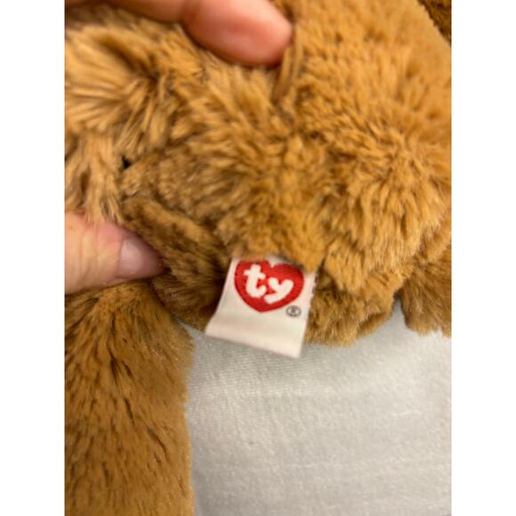 Ty Classic 2008 SNUGGS The Brown Teddy Bear 12" Soft Plush, EUC - Picture 3 of 4